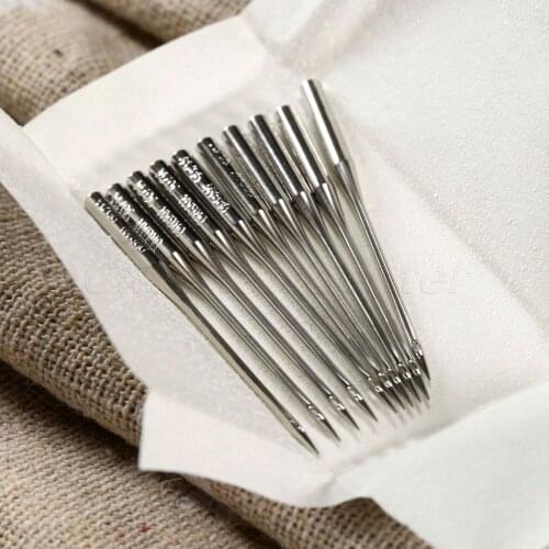 Hot Sale 1Set 50 Total Sewing Needle SIZE#9 11 14 16 18 Home Sewing Machine Needles