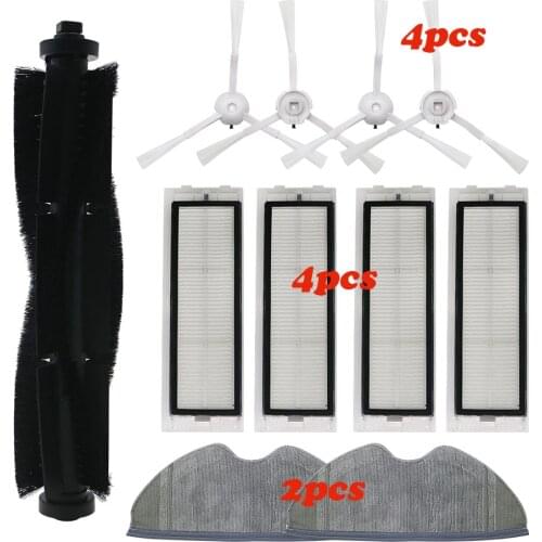 Roller Brush Vacuum Cleaner HEPA Filter for 360 S5 S7 Robot Vaccum Cleaner Side Brush Accessory Filters Replacements Mop Cloth