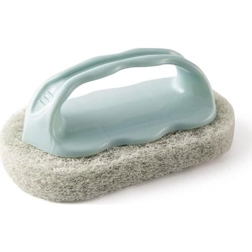 Kitchen Bathroom Brush Handles Soft Sponge Bathtub Ceramic Glass Window Plastic Strong Decontamination Cleaning Brush