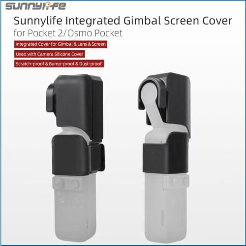 Sunnylife For Pocket 2/Osmo Pocket Integrated Gimbal Lens Screen Cover Protective Case Bump-proof Dust-proof