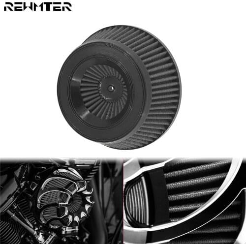 Motorcycle Grey Air Filter Intake Air Cleaner Inner Element For Harley Dyna Low Rider Softail Slim Touring Street Glide XL 72 48