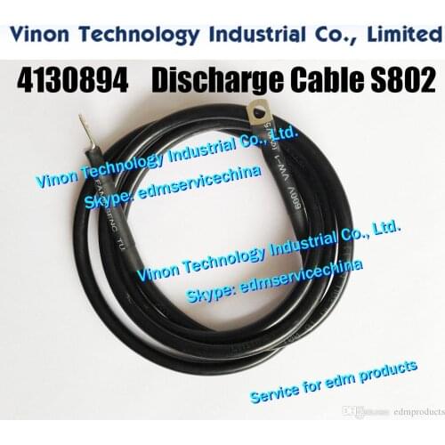 4130894 edm Discharge Cable S802 L=1100mm for Sodic JL,G,EPOC,AW,BF,PGW,AP,A,AQ,A320,BF275 Wire Cut machine 0250728 power cable