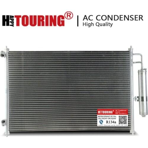 AC Condenser A/C Air Conditioning with Receiver Drier For NISSAN X-TRAIL T31 92100-JG000 92100JG000 92100 JG000