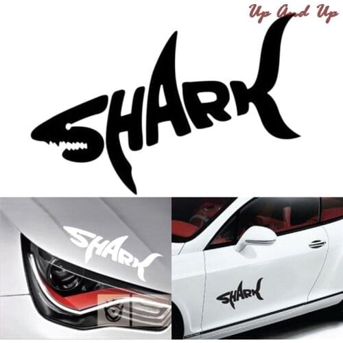 Auto Car Trunk Thriller Rear Window Body Stickers New Fashion Stylish SHARK