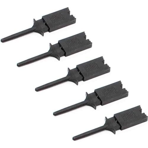 Black Logic Analyzer Test Hook - Pack of 5