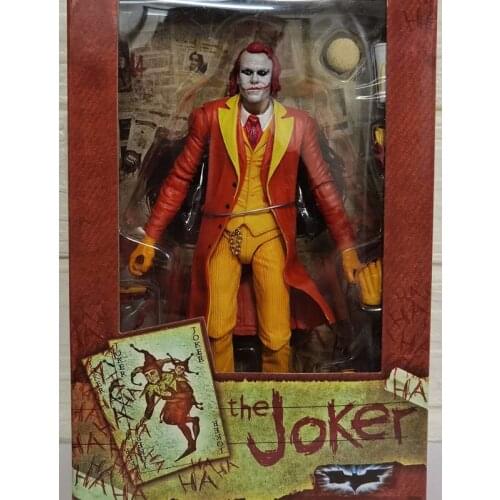 The Dark Knight NECA Joker Figure Toy Heath Ledger Model Collection Gift