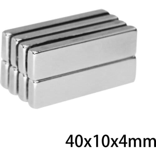2~50PCS 40x10x4 mm Search Major Quadrate Magnet 40mm*10mm DIY Powerful Magnets 40x10x4mm Strong Neodymium Magnets 40*10*4 mm
