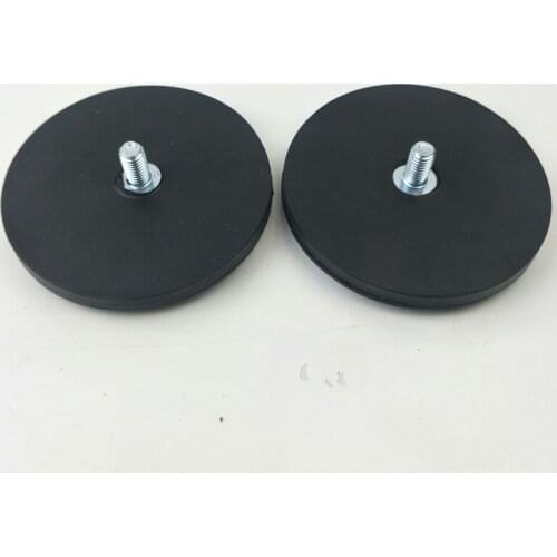 Powerful Rubber Magnet Car light Mounts bracket Led bar Roof Stand Lamp holder M8/M6 For Offroad truck Led head work Spot light