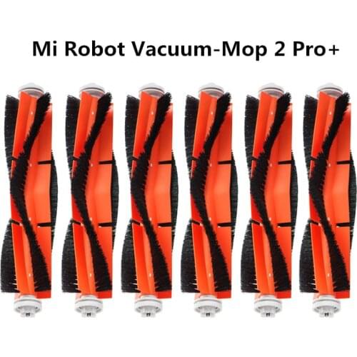 6PCS Sweeping Washable Accessories Main Brush For Xiaomi Mi Robot Vacuum-Mop 2 Pro+ STYTJ02ZHM Robot Vacuum Cleaner Parts Kits