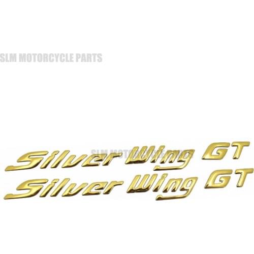 Motorcycle tail Decal body Sticker 3D emblem For Honda silver wing / GT 250 400 600