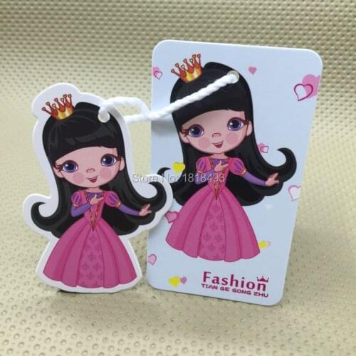 Custom shape cutting tags/paper hang tag/garment tags printing/clothing printed labels/cardboard tags/clothing woven labels logo