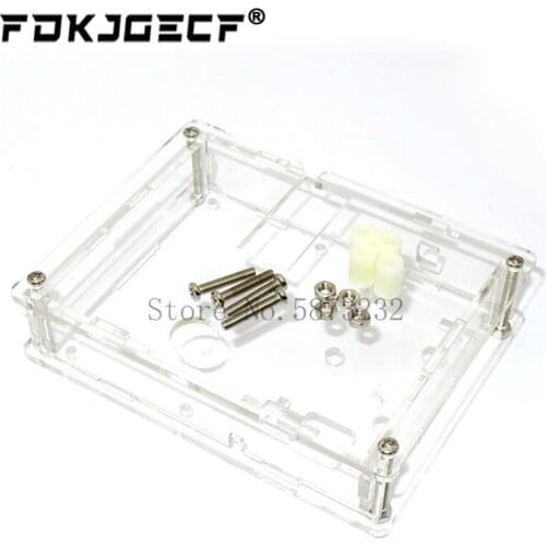 Transparent Acrylic Case Shell Housing For LCR-T4 Mega328 M328 Transistor Tester Capacitance ESR Meter DIY Kit