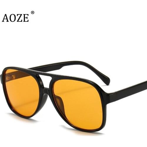 2021 NEW Fashion Classic Vintage Pilot Polarized Sunglasses For Women Men Cool Gradient ins Brand Design Sun Glasses Shades