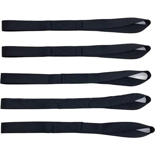 5 Pcs Nylon Mutipurpose Motorcycle Tie Downs Luggage Soft Straps Loops For Car Motorcycle Handlebar