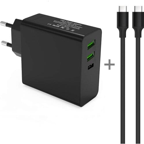 Type C Fast Charge 65W Quick 4.0 3.0 Phone USB C PD Charger 30W For iphone XR Xiaomi Huawei Monitor for Macbook Adapter E-mark