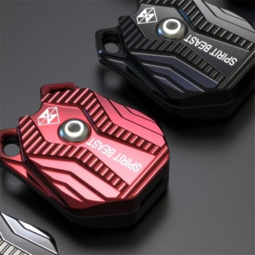 For Suzuki GW250 EN125 EN150 HJ125 GN125 GSX125 GSX150 GZ150 GR150 Motorcycle Key Protection Cover Metal Motorbike Keys Shell