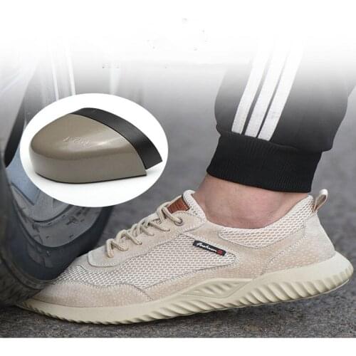 Safety Work Shoes Construction Men Outdoor Steel Toe Cap Shoes Men Puncture Proof High Quality Lightweight Safety Boots