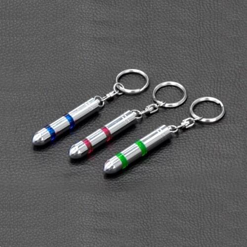 1Pcs Auto Interior Accessories High Voltage Anti-Static Keychain Car Static Body Static Eliminator Discharger Copper Plating
