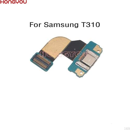 30PCS/Lot For Samsung Galaxy Tab 3 8.0 T310 SM-T310 USB Charging Dock Connector Flex Cable Charge Socket Jack Port Plug