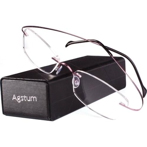 Оправы для женских очков AGSTUM China At AliExpress