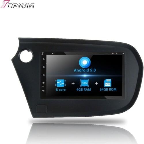Android 9.0 Autoradio 7" Car DVD Multimedia Player For Honda Insight 2010- Stereo Auto Car Radio GPS Navigation Bluetooth 2 Din