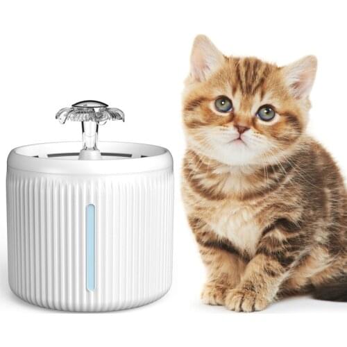Automatic Cat Water Drinking Fountain Smart Electric Circulating Water Faucet Pet Puppy Drinker Bowl Ultra Quite Feeder