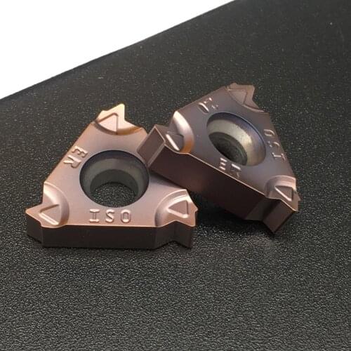 10PCS 16ER M 2.0 ISO FT1125 Toolholders Threading Inserts CNC Turning Tool Lathe Stainless Steel And Steel Parts Are Universal