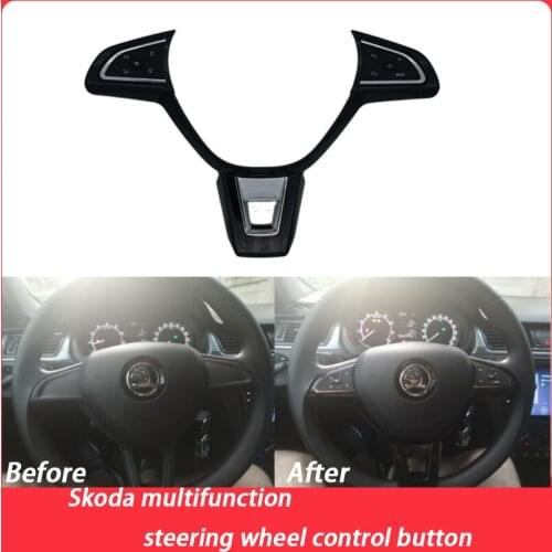 Button switch for s koda Superb Yeti Rapid Octavia multifunction steering wheel control button switch volume phone audio switch