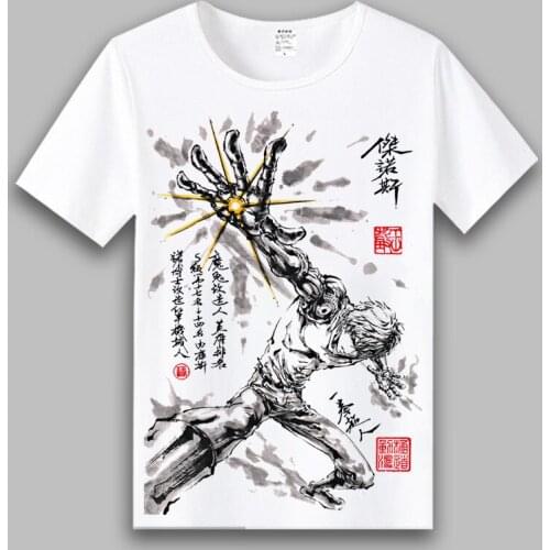 Cartoon One Punch Man T Shirt Harajuku New Tshirt Funny Graphic T-shirt Plus Size Top Tees XS-4XL