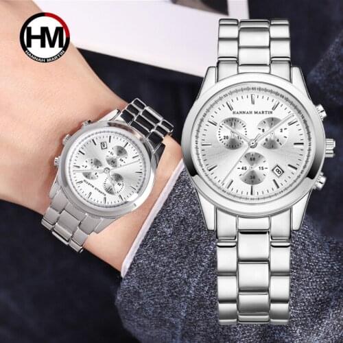 2020 New Mens Watch Luxury Business Watch Watches Stainless Steel Band Fashion Waterproof Male Wrist Watch relogio masculino
