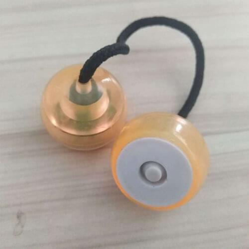 2021 New Random Color LED Colorful Flash Decompression Finger Yo-yo Stress Relief Toys for Adults Antiestres Fidget Kinetic Toy