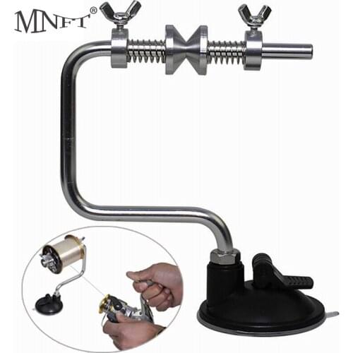 MNFT Portable Aluminum Fishing Line Winder Reel Spool Spooler System Tackle Aluminum Tensioner Contorl Fishing Accessory
