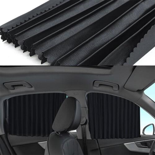Portable Windshield Sunshade UV Protection Vehicle Car-Styling 4pcs Mesh Multicolor Car Styling Driver Auto Parts Car SunShade