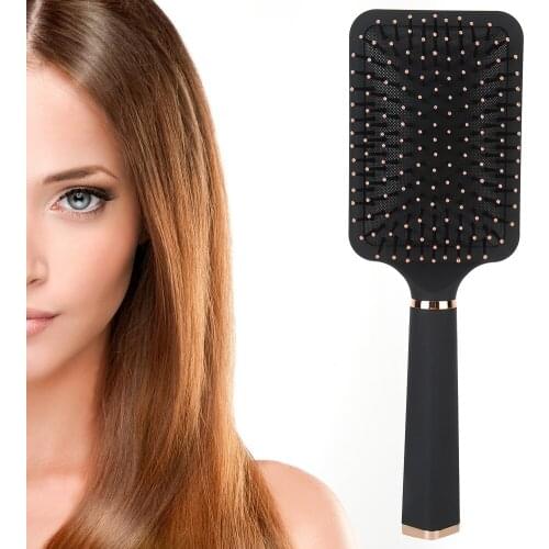 Professional Anti-Static Scalp Massage Air Cushion Hairdressing Comb Hair Styling Tool for Men Women ABS Tangles Resistant Comb