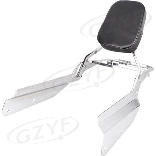 Backrest Sissy Bar With Luggage Rack For Honda VTX1300 N/R/S 2003 2004 2005 2006