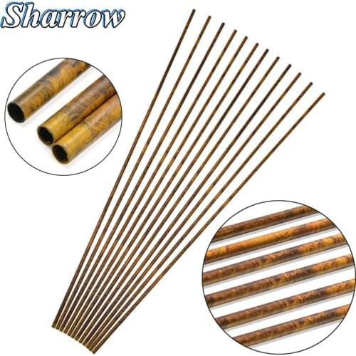 12/24pcs 30inch Camo Pure Carbon Arrow Shaft Spine250/300/350/400/450/500/550/600 ID6.2mm DIY Arrow Bow Hunting Shooting Archery