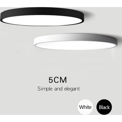 Factory Outlet Modern LED Ceiling Lights Creative Ultra-thin Minimalism ceiling Lamp Bedroom living room Foyer Luminaria