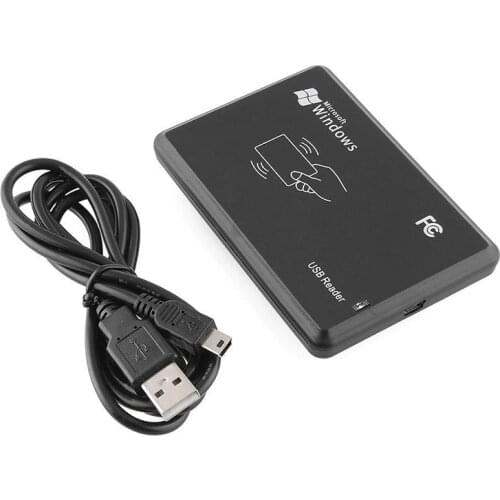 USB Port EM4001 125khz RFID ID Contactless Sensitivity Smart Card Reader Support Window System Linux