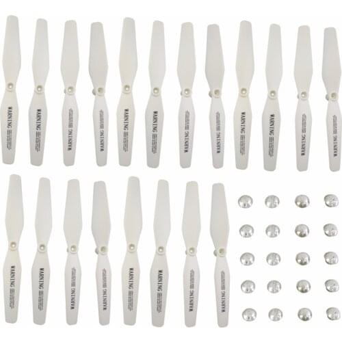 VISUO XS809 XS809S XS809W XS809HW 8807 8807w 20PCS Propeller for Quadcopter Backup Accessories Drone White Blade