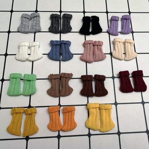 1pairs Doll Sock Accessories,Candy Colors Short Scoks for OB11 1/12BJD,holala,Obitsu 11 Doll Short Socks for Doll Accessories