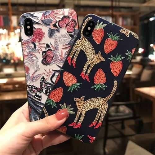 Butterfly 3D Embossed Phone Case for Samsung S10e S8 9 10 20 21 Ultra Plus Note 8 9 10 20 Ultra Plus Fundas Soft TPU Back Covers