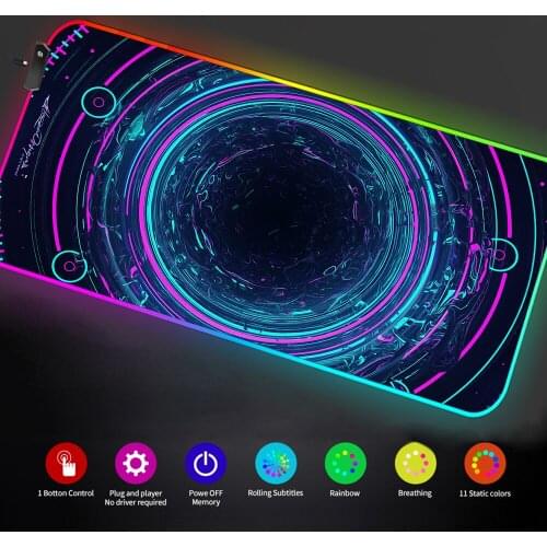 Black Mouse Pad Rgb Gamer Mousepad Rgb Redragon Pc Gaming Accessories Deskmat 900x400 Art Redragon Mat Gamer Rug Rgb Setup Gamer