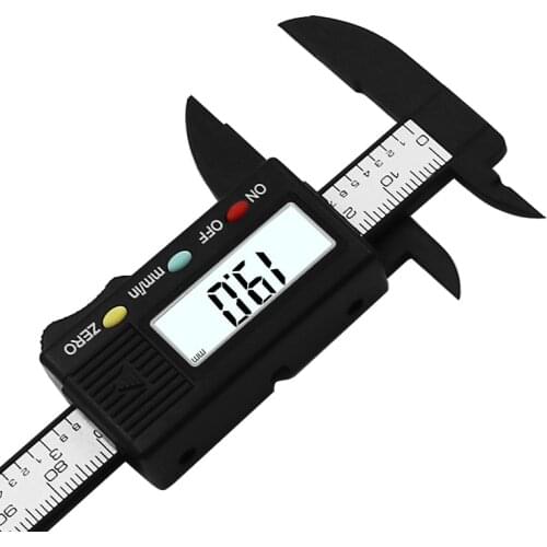 Digital Electronic Carbon Fiber Vernier Caliper Gauge Micrometer Measuring Tool