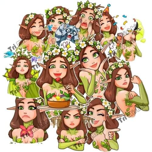 Creativ Racing Helmet Set of Stickers for Telegram Car Stickers Suitcase Motorcycle Laptop Luggage Bumper Decal Sticker