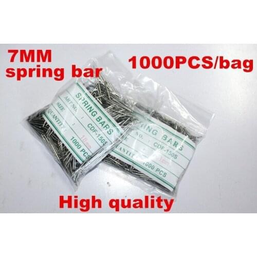 Wholesale 1000PCS / bag High quality watch repair tools & kits 7MM spring bar watch repair parts -041420