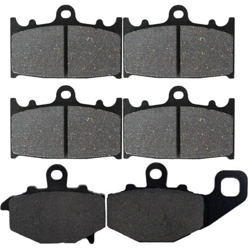 Motorcycle Front Rear brake Pads for Kawasaki ZR400 ZR 400 Zephyr 1997-2001 ZZR400 ZZR 400 ZX400 ZZR600 ZZR 600 ZX600 1993-2007