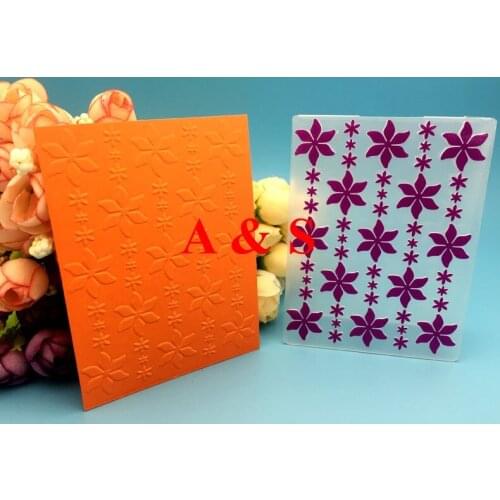 Plastic embossing folder sun flowers board line for DIY scrapbook envelop album gift box decoration cutting dies template