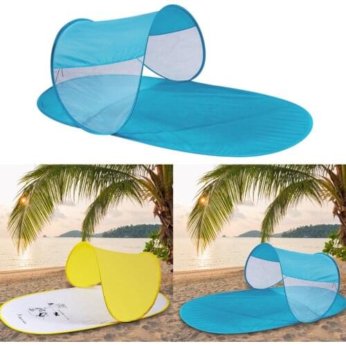 Beach Tent Pop-up Tent Summer Sea Sun Shelters Garden Outdoor Camping Water-resistant Tent Sun Shade for Fishing Hiking Picnic