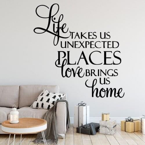 Drop Shipping Quotes Wall Sticker Pvc Wall Art Stickers Modern Fashion Wallsticker Nursery Kids Room Wall Decor Wall Decoration