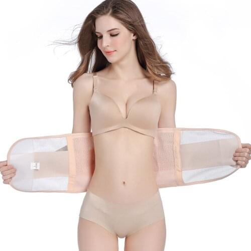 Adjustable postpartum abdomen with waist binding plastic belt shaping waist thin belt body suit girdle slim female Body Shaping